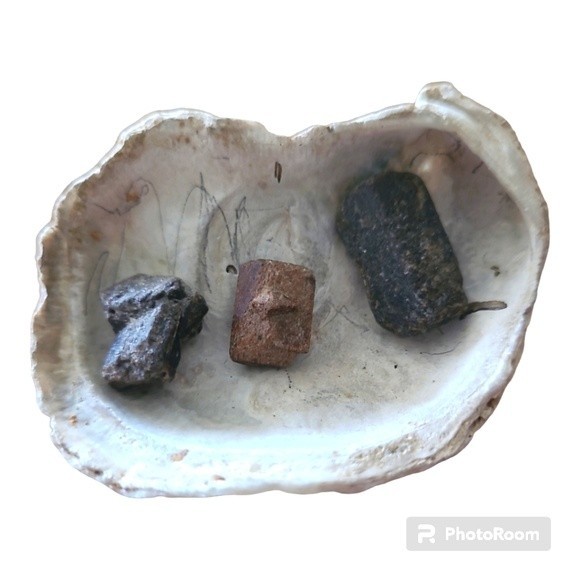 None Other - Fairy rocks crystal mineral 3 piece set healing stones good luck peace calm